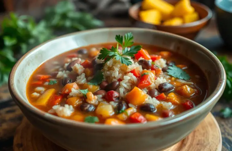 Bean and Rice Soup