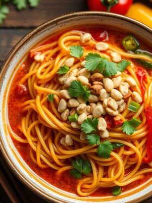 Chili Peanut Noodles
