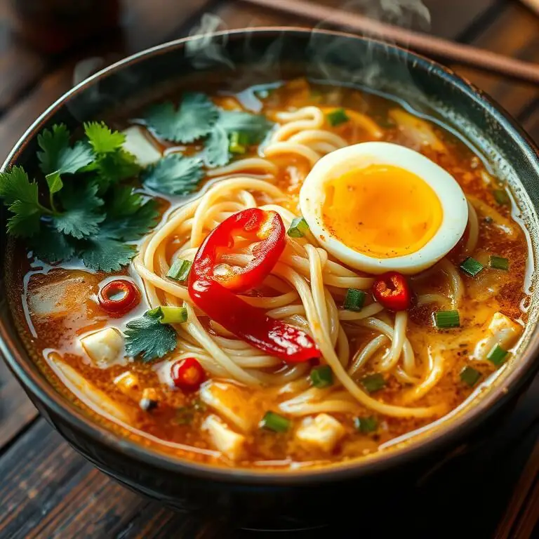 Spicy Asian Noodle Soup