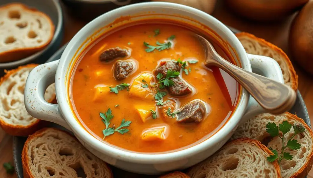 creamy beef soup creamy beef soup