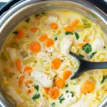 Slow Cooker Creamy Chicken Noodle Soup