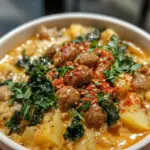 Vegan Mushroom Wild Rice Soup