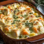 Lemon Chicken and Rice Soup with Leeks and Vegetables