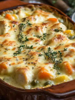 Simple Chicken Vegetable Casserole