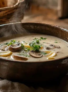 Dairy-Free Mushroom Soup