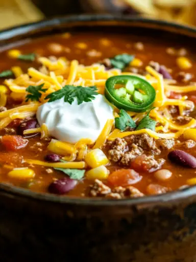 5-Ingredient Taco Soup