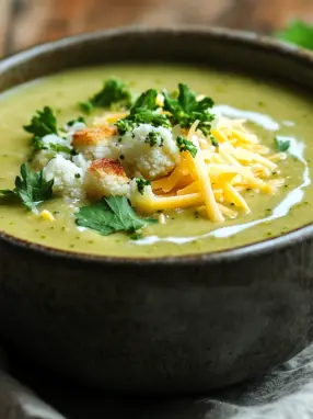 Broccoli Cauliflower Soup