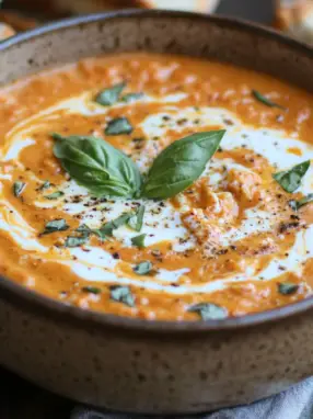 Roasted Red Pepper Soup