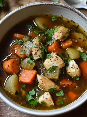 Vegan Chicken Noodle Soup