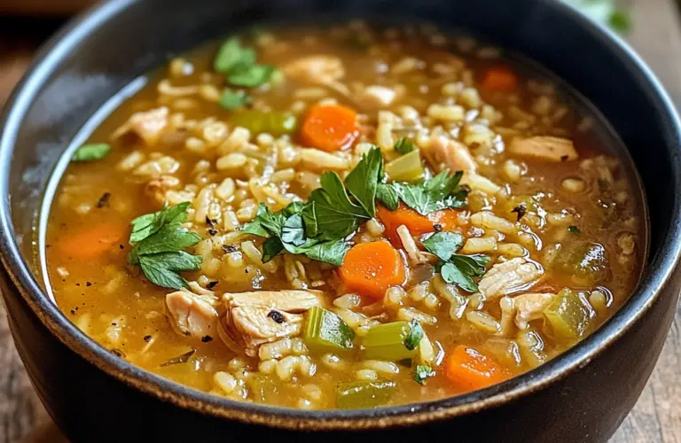 Turkey Rice Soup