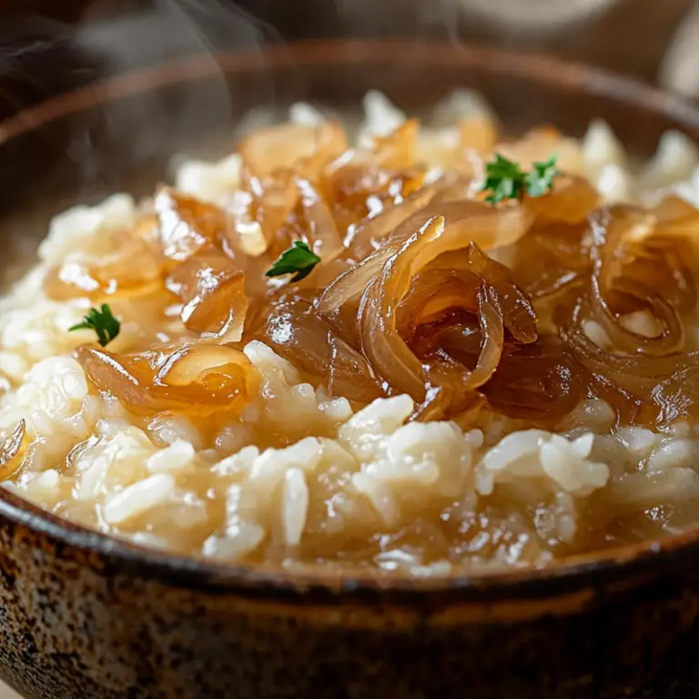 French Onion Soup Rice