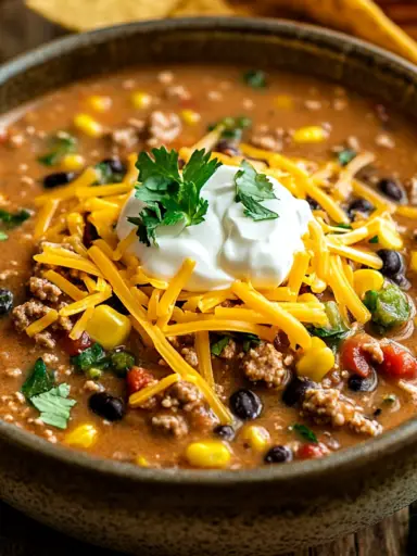 Creamy Taco Soup