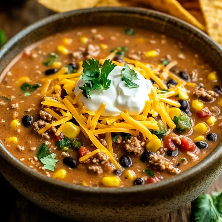 Creamy Taco Soup
