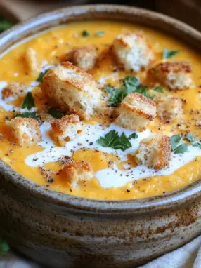 Butternut Squash and Carrot Soup