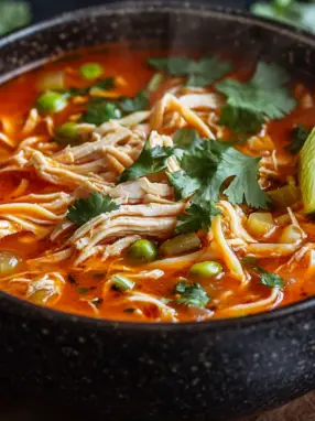 Spicy Chicken Noodle Soup
