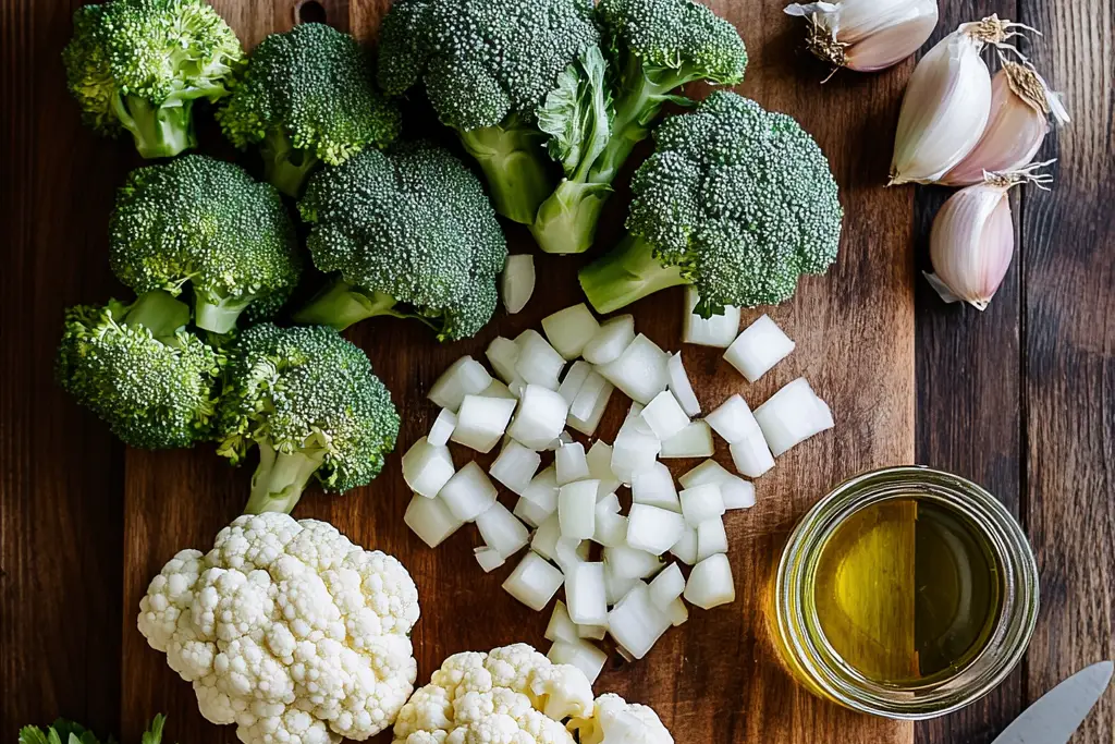 Broccoli Cauliflower Soup