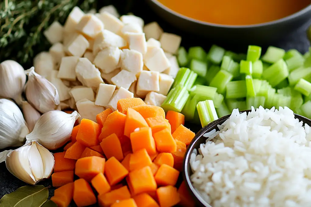 Turkey Rice Soup
