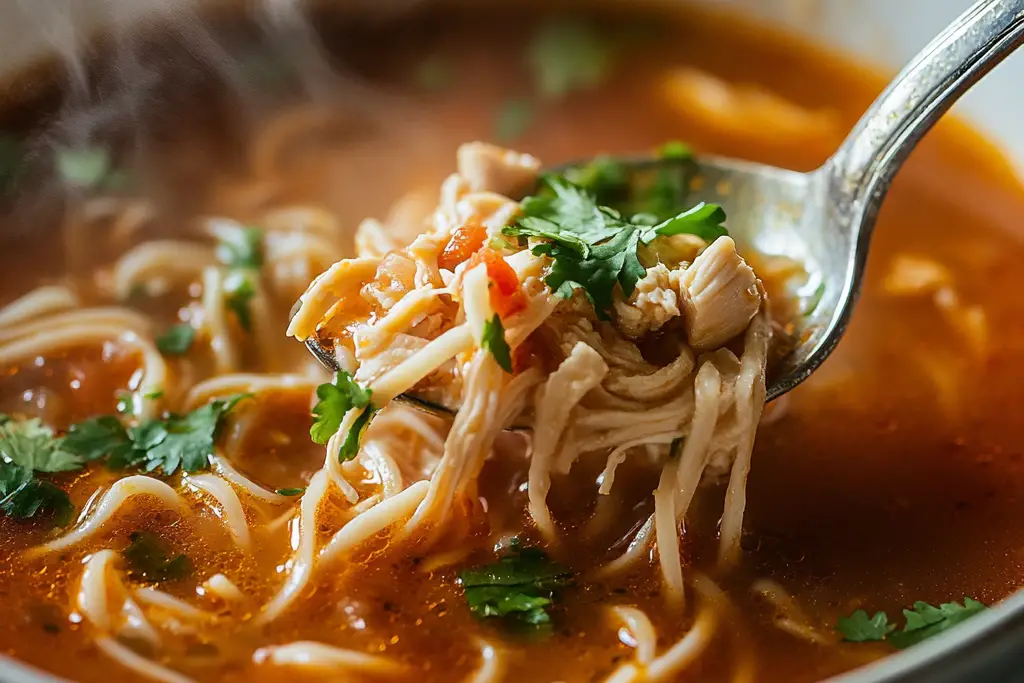 Spicy Chicken Noodle Soup