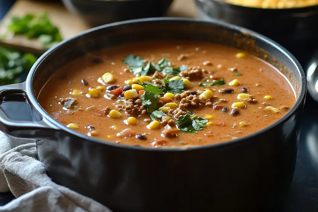 Creamy Taco Soup