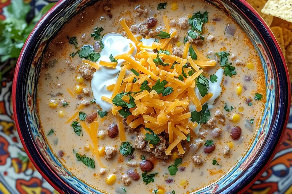 Creamy Taco Soup