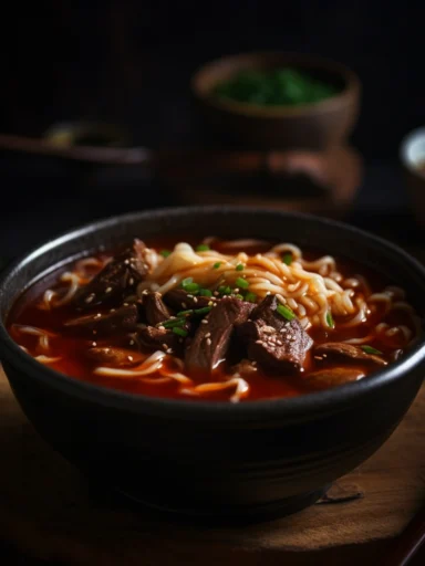 Gochujang Beef Noodle Soup