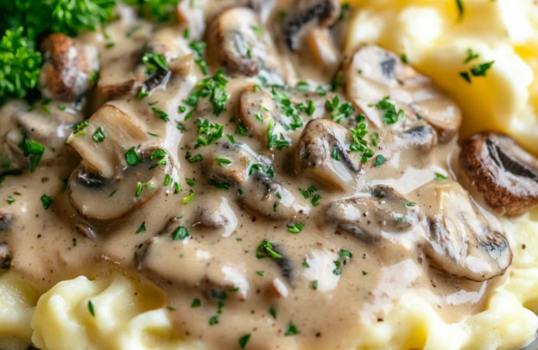 Creamy Mushroom Spätzle
