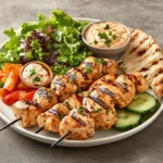 Jordanian Mansaf with Spiced Ground Beef and Yogurt Sauce