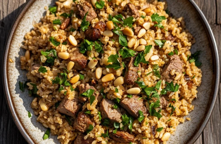 Freekeh Rice Pilaf