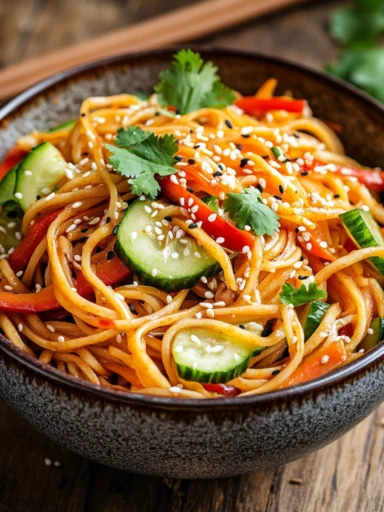 Spicy Peanut Noodles